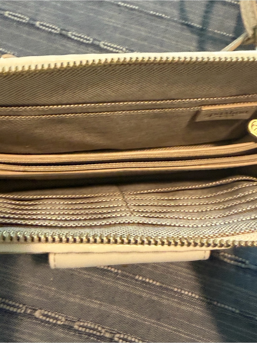 Spartina 449 handbag  straw and cream trim - Picture 10 of 11